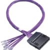 HellermannTyton Connectivity Kaseta do wtyczki RN06UC6 Kategoria 6 RJ45 6 porty, Kabel łączący kasetę z wtykiem UTP 20 m