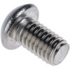 Śruba imbusowa M6 długość 10mm Gniazdo sześciokątne wypukłe Stal nierdzewna RS PRO