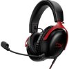 HyperX Cloud III BLK/RED GAM Słuchawki wokółuszne przewód stereo czarno-czerwony gaming