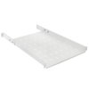 Półka regulowana do szafy RACK 19 cali 1U 650mm szara