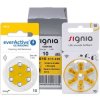 60 x baterie do aparatów słuchowych Signia 10 + 6 x everActive ULTRASONIC 10