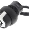 Przełącznik obrotowy kluczykowy 2-pozycyjny wycięcie: 22mm Zatrzask IP66 Allen Bradley przycisków: 2 klucz: Ronis