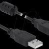 84893 Delock Cable USB 2.0 Type-A male > USB 2.0 Type-A male 5.0 m bla