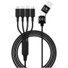 Smrter SMRTER_ELITE_C_BK USB Cable Assemblies black durable high-speed 1m