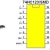 Układ cyfrowy 74HC123/SMD