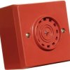 Brzęczyk elektroniczny - wielotonowy ComPro Askari Compact 9-28V/DC IP54 32 tony, czerw
