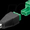 76744 Terminal Block 2-pin > DC male (5.50 x 2.10 mm)