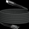 31863 Sync & charging cable, USB-C -> USB-C, magnetic, 1.2 m, black