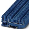 Through terminal block, spring balancer connection, 0.08-4.0 mm², 4 pole, 24 A, 6 kV, blue, 3042081