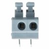 Hot plug terminal 5mm - 2 contacts
