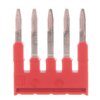 Mostek Wtykany 5-Biegunowy Czerwony Fbs 5-4 3030145 /50Szt./