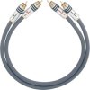 Oehlbach 2098 RCA Audio Cable 4m NF 14 Master Gold Plated Anthracite
