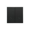 Simon 55 Klawisz podwójny z piktogramami schody do: SW6/2WM Czarny mat TKW6/2/149
