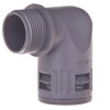 Dławnica kątowa do węża osłonowego PG16 IP68 SILVYN KLICK 90 stopni 16 szara 61801040 /50szt./