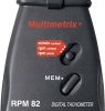 Licznik obrotów Multimetrix P06236902-DAkkS mechaniczna, optyczna 0.5 - 19999 U/min 2.5 - 99999 U/min Kalibracja (DAkkS)