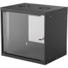 Intellinet 714174 Basic Line wall cabinet 9U Black 540x487x400mm 19in