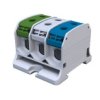 Złączka Szynowa Gwintowa Al/Cu Stb 50-3X (87330) Simblock Zie/Sza/Nie 81004021