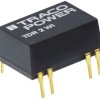 DC converter, 18-75 VDC, 2 W, 1 output, 12 VDC, 81 % efficiency, TDR 2-4812WI