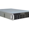 Inter-Tech IPC 2U-2408 Rack Zwart, Roestvrijstaal