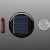 Adafruit Round Solar Panel Skill Badge - 5V / 40mA