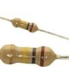 Rezystor 1/4W 2,4R węglowy 2.3X6mm 5