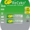 2 x akumulatorki GP ReCyko+ R03 AAA 800mAh