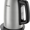 Philips Home HD9359/90 Avance Czajnik stali szlachetnej, czarny Pojemność: 1.7 l