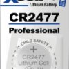 148263 Lithium button cell CR2477, 1-unit blister pack