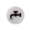 Soczewka Przycisku 22Mm Płaska Biała Z Symbolem Plyn M22-Xdl-W-X16 218314