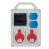 Rozdzielnica Przenośna R-Box 240R 4S 2X16a/5P 2X250v, Puste Okno Ip44 B.1702R