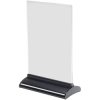 Deflecto 58540 Contour Desktop brochure holder Paper size: A5 portrait 1 pc(s)