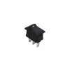 Przełącznik klawisz chwilowy MRS101B-C3B 250V 6A 2-poz 1-tor 1xNO/OFF czarny / PRZEL495