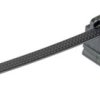 Edge clip, max. bundle Ø 51 mm, PA/galvanized steel, black, (L x W x H) 203 x 14 x 15.7 mm, CMEA12-B2S-D300