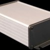 Aluminum enclosure, (L x W x H) 160 x 104 x 55 mm, natural, IP65, 1457N1602