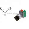 Przełącznik piórowy stabilny 2poz NO 0-1