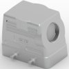 Housing, size HA32, die-cast aluminum, M25, angled, clip locking, IP65, T1319320125-000