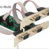 62922 PCI Express card > 2x Serial RS-232 with power supply and TTL