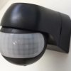 Czujnik ruchu 800W IP44 PIR / na podczerwień wodoodporny natynkowy czarny SENSOR 90 B GXSE008