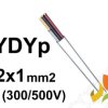 Przewód YDYp 2x1 mm2 (300/500V) instalacyjny płaski (krążki 100m) G-005671 TELEFONIKA