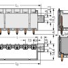 WAGO 2092-3404/205-000 Obudowa męska na PCB 100 szt.