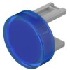 Klosz lampek do przycisku kształt: Okrągły Niebieski Soczewka EAO