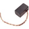 Szczotki grafitowo-miedziane 6,5x8x13mm, wyprowadzenie boczne; silniki 6V-12V-24V