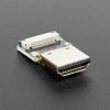 Adafruit DIY HDMI Cable Parts - Straight HDMI Plug Adapter