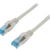 Patch cord F/UTP 5e linka CCA PVC szary 15m 26AWG DK-1521-150
