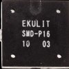 SMD-P16 Piezo signal transmitter, 70 dB, 1 - 20 V, 4000 Hz, SMD