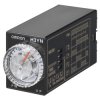 Timer Relay Montaż na panelu 24V dc 4NO/4NC 4-stykowy Omron 4PDT 0.1 s → 10min H3YN Wielofunkcyjne funkcyjny