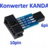 Konwerter KANDA 10pin do ISP 6pin