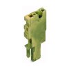 WAGO 769-501/000-016 1-conductor Base Module/End Plate 1-pole Grn-yellow