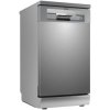Baridi DH166 Slimline Freestanding Dishwasher 45cm Wide - Silver