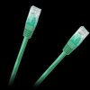 Patchcord kabel UTP 8c wtyk-wtyk 1.0m CCA zielony cat.6e